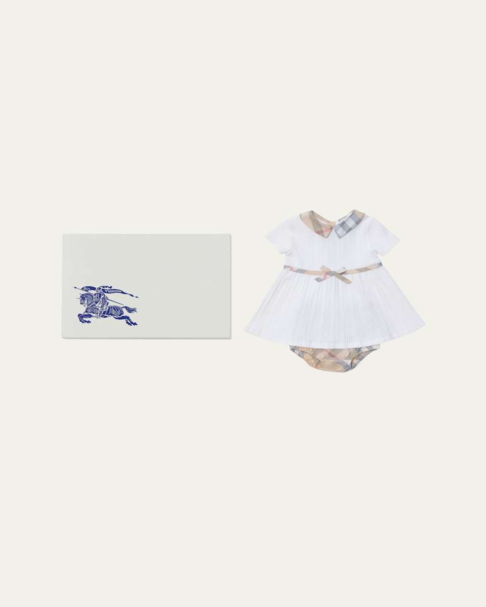 Girl's Orla Dress & Bloomers Gift Set, Size 3M-18
